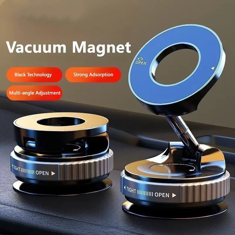 Magnetic Car Phone Holder – 360° Rotation, Universal Fit